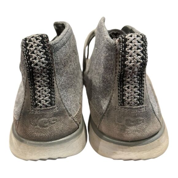 UGG Freamon Men\'s Gray Suede Wool Chukka Boots 9.5 main image 5